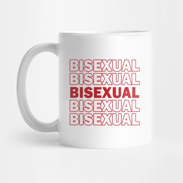 Bisexual Thank You Bag Design by brendalee